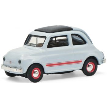 Fiat 500 Sport blau/grau