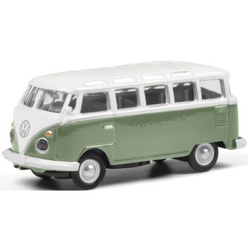 VW T1c Samba, grün/weiß