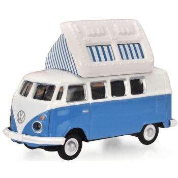VW T1c Campingbus, blau/weiß