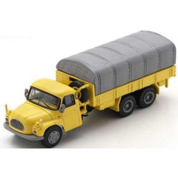 Tatra T138 Pritsche/Plane LKW, gelb/grau