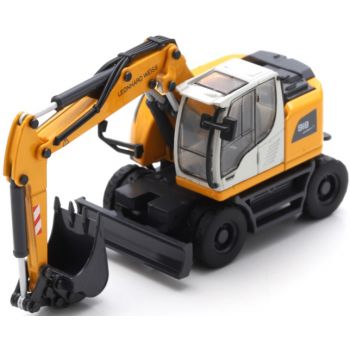 Liebherr A918, Radbagger Leonhard Weiss, Bauunternehmung Göppingen