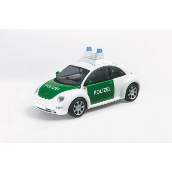 VW New Beetle POLIZEI, weiß/grün Maßst.1:43