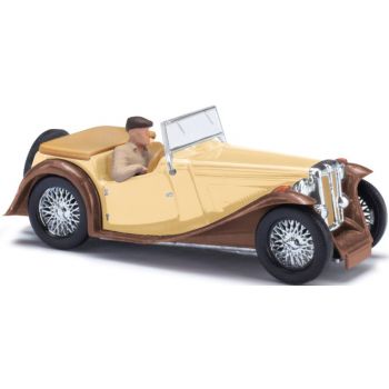 MG Midget TC mit Fahrer, Baujahr 1968