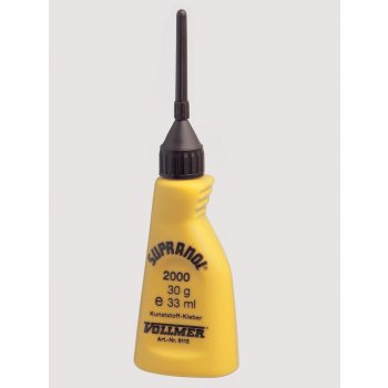 Supranol Kunststoffkleber mit Kanüle 33ml