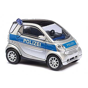 Smart Fortwo Coupe, POLIZEI, silber/blau