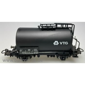 VTG mit Signet, Kesselwagen, Kessel schwarz, DB-Wagendaten 581 694