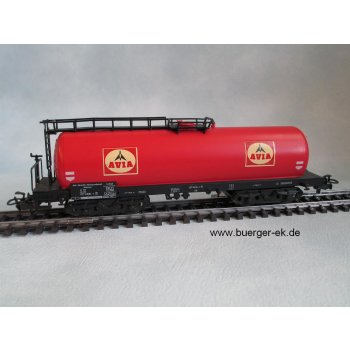 Kesselwagen DB, AVIA, Kessel rot, 4achsig, ohne Originalkarton,