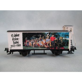 Ostra-Bahn 15 Jahre, 1973.1988 (Altbaugüterwagen mit Bremserhaus)