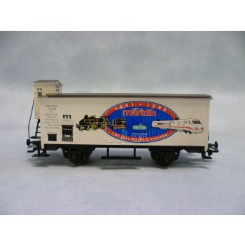 Rail Toy märklin 1891-1996  105 jaar Märklin treinen, NL (Gedeckter Altbaugüterwagen mit Bremserhaus)