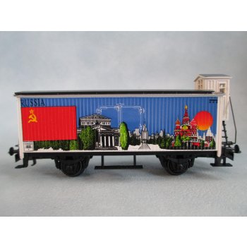 Russia (nur für die U.S.A.), (Gedeckter Altbaugüterwagen mit Bremserhaus)