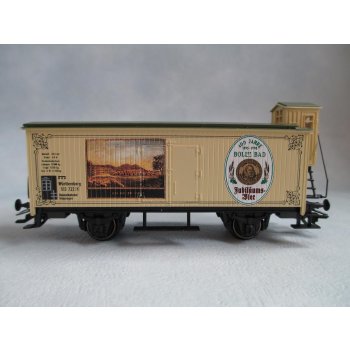 Boller Bad 400 Jahre, Jubiläums-Bier (Altbaugüterwagen mit Bremserhaus)