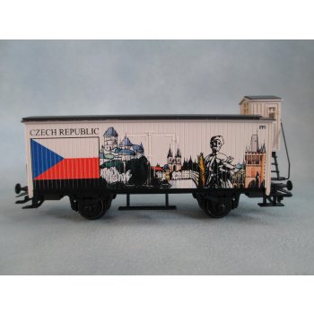 Czech Republic (U.S.A. - Altbaugüterwagen mit Bremserhaus)