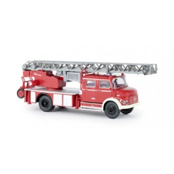 Mercedes-Benz L 1519 DLK30, Feuerwehr, rot mit weißen Kotflügeln, TD