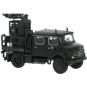 Mercedes-Benz LA911 Lichtmastkraftwagen, Polizei Hamburg, tannengrün, Baujahr 1966