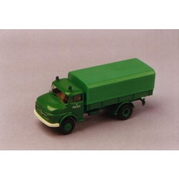 Mercedes-Benz LA 322 POLIZEI-LKW, Pritsche/Plane