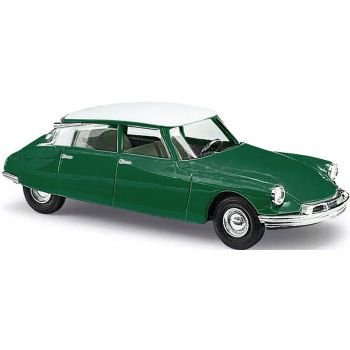 Citroen DS 19 zweifarbig, grün mit weißem Dach, Baujahr 1955