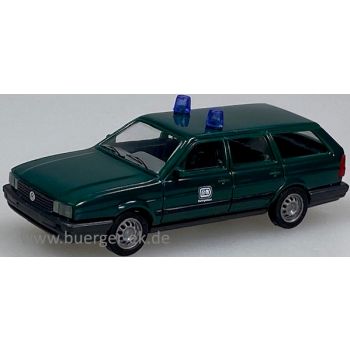 VW Passat Variant, DB Bahnpolizei, grün, Baujahr 1985