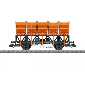 Insider-Jahreswagen 2018, HO, Muldenkippwagen Bauart F-z 120 (ex Ommi 51), Privatwagen der HGK Häfen und Güterverkerkehr Köln AG