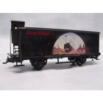 Märklin 8.Modellbahn Treff 16. bis 18. September 2011 in Göppingen (Gedeckter Güterwagen mit Bremserhaus)