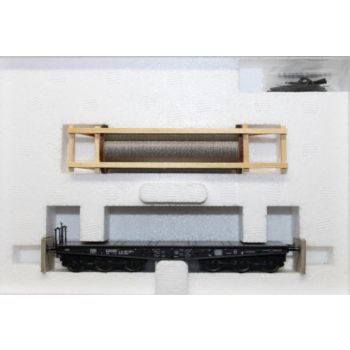 Schwerlast-Flachwagen mit Seiltrommel, DB, 6-achsig