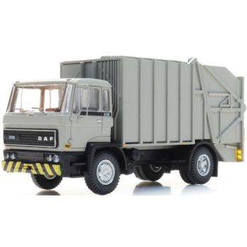 DAF LKW Müllwagen 2achsig mit kippbarem Fahrerhaus, grau