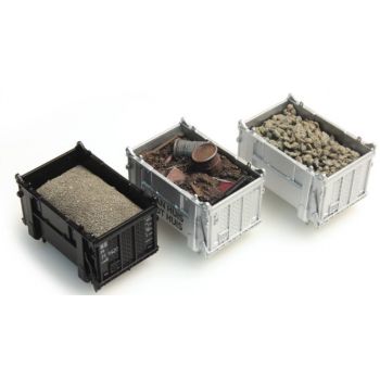 Ladegut für 3 Container: Rüben, Schrott, Sand