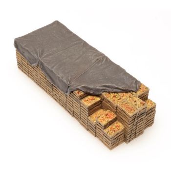 LKW Ladung: Obstkisten (60 mm x 22 mm)