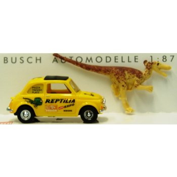 Fiat 500, Reptilia - mit Dinosaurier