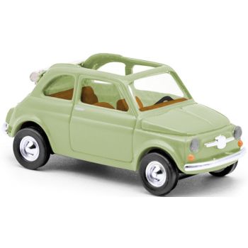 Fiat 500 Cabriolimousine Trasformabile, lindgrün, Baujahr 1965