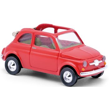 Fiat 500 Cabriolimousine Trasformabile, rot, Baujahr 1965