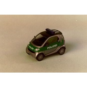 Smart City Coupe der POLIZEI Hamburg, silber/grün