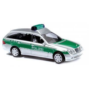 Mercedes-Benz E-Klasse T-Modell, POLIZEI silber/grün