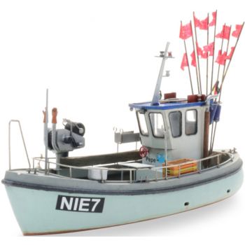 Kleiner Fischkutter Wasserlinie, Bausatz