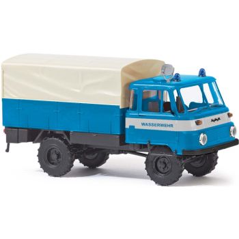 Robur LO 2002A Pritsche/Plane, Wasserwehr, Baujahr 1983