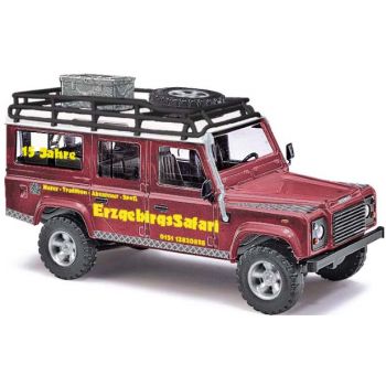 Land Rover Defender mit Dachträger, Erzgebirgssafari, Baujahr 1983