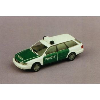 Audi A6 Avant der POLIZEI Bundesausführung, grün/weiß