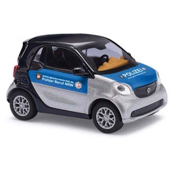 Smart Fortwo, Polizei, silber/blau, Baujahr 2014