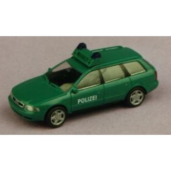 Audi A4 Avant der POLIZEI, grün
