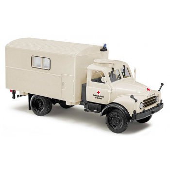 Hanomag AL 28 MKW (1958) mit Kastenaufbau, Rotes Kreuz - Technischer Dienst