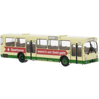 Mercedes-Benz O 305 Omnibus aus Bonn, Sparkasse wenn's um Geld geht