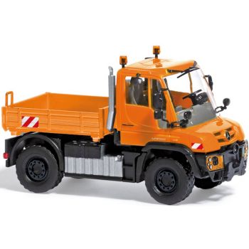 Mercedes-Benz Unimog U 430 Pritsche, verkehrsorange, Baujahr 2013