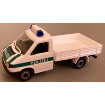 VW T4 Pritsche der POLIZEI, weiß/grün