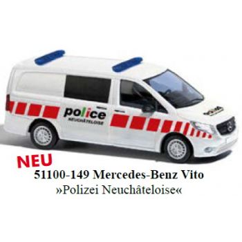 Mercedes-Benz Vito Kastenwagen, Police Neuchateloise, Poliziei Neuenburg / Neuchatel Schweiz - (Exklusivmodell)