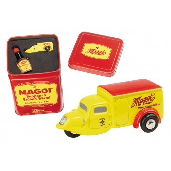 Set Maggi, Tempo Dreirad u.Maggifläschchen