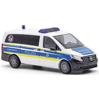 Mercedes-Benz Vito, Bundespolizei, weiß mit blau/leuchtgelbem Design, Baujahr 2014