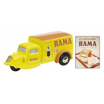 Set Rama, Tempo Dreirad und Werbetafel, piccolo