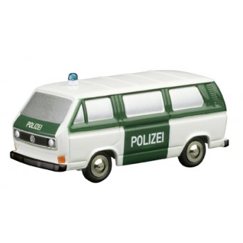 VW T3 Bus, POLIZEI, grün/weiß, piccolo