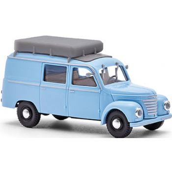 Framo V901/2 Halbbus mit Dachgarten, hellblau, Baujahr 1954