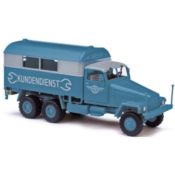 IFA G5 56 Koffer LKW, Kundendienst Ernst Grube Werk Werdau, Baujahr 1956