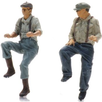 Lastenradfahrer, 2 Figuren, Spur N